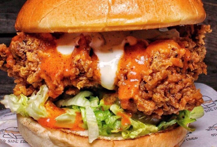 Buffalo Fried Chicken Burger(Novidades)