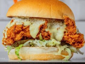 Garlic Butter Mayo Fried Chick Burger(Novidades)