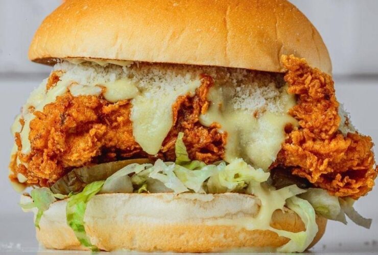 Garlic Butter Mayo Fried Chick Burger(Novidades)