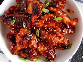 Gochujang Sweet & Spicy Korean wings 8 UNI