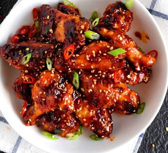 Gochujang Sweet & Spicy Korean wings 8 UNI