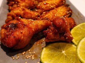 Hot Chili Honey & Lime Wings 8 uni